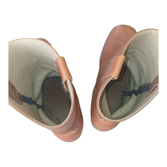 Vintage Levis Orange Tab Western Cowboy Boots Size 12 12.5 - Picture 6 of 8